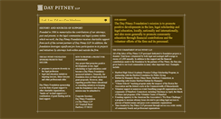 Desktop Screenshot of daypitneyfoundation.org